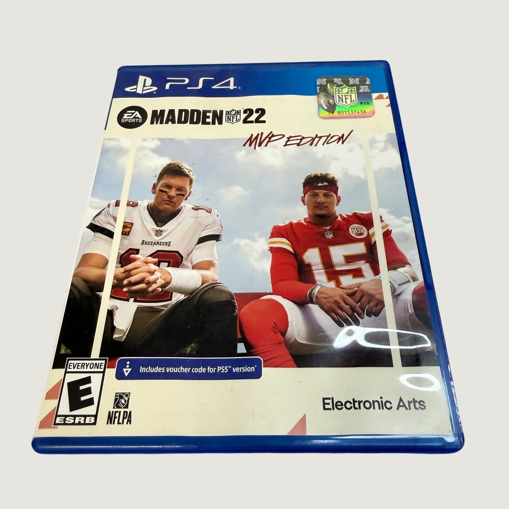 Madden NFL 22 MVP Edition Sony PlayStation 4 PS4 EA Sports Football Game